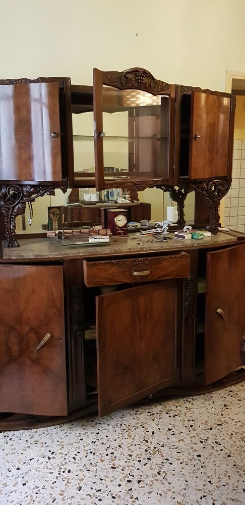 Bahut marbre  et miroir 50 Lyon 4 (69)