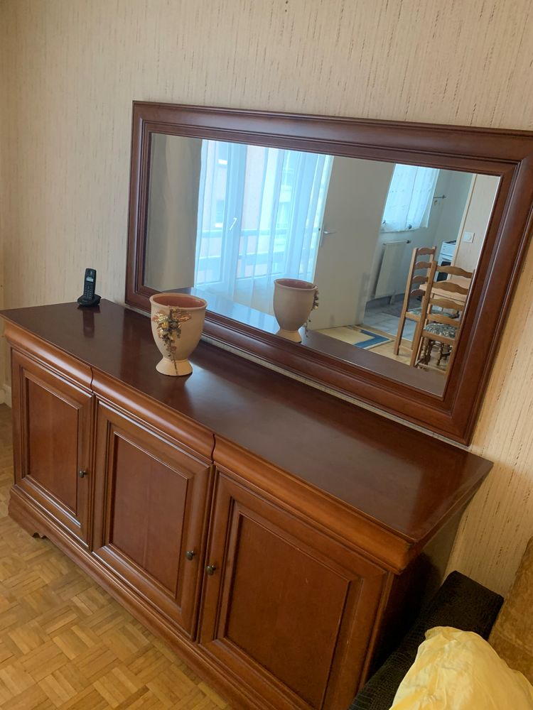 bahut et miroir en merisier 100 �lancourt (78)