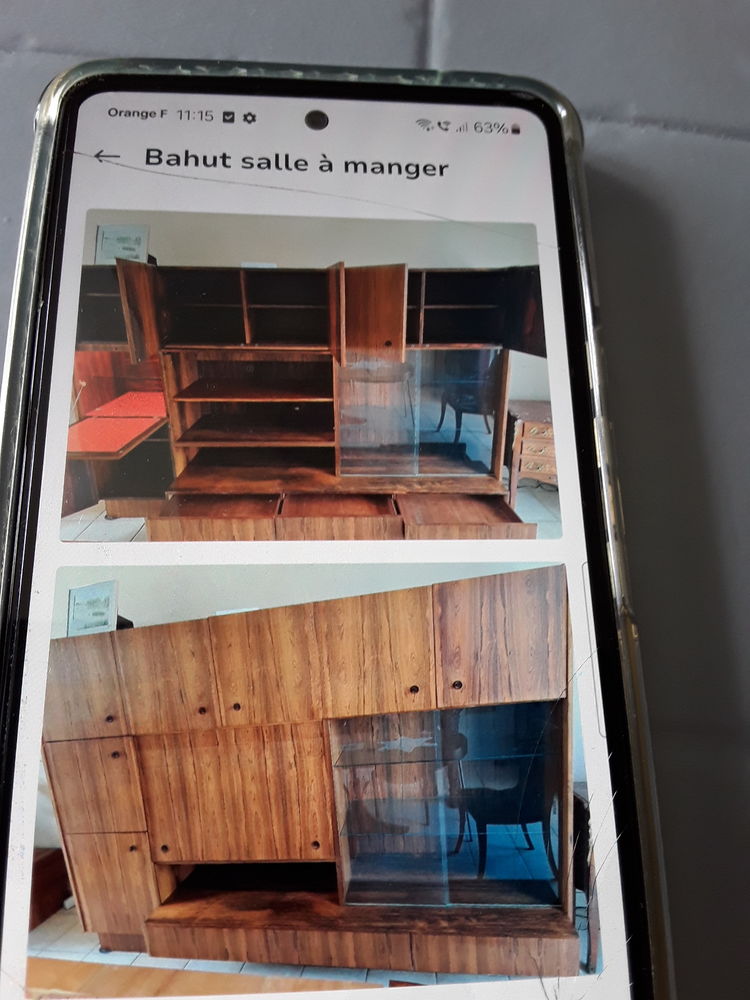 Bahut de salle � manger en palissandre de Rio  1970 -80 100 �guzon-Chant�me (36)