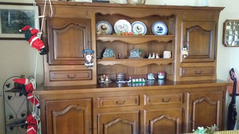 Bahut vaisselier style campagnard bois massif 300 Marseille 14 (13)