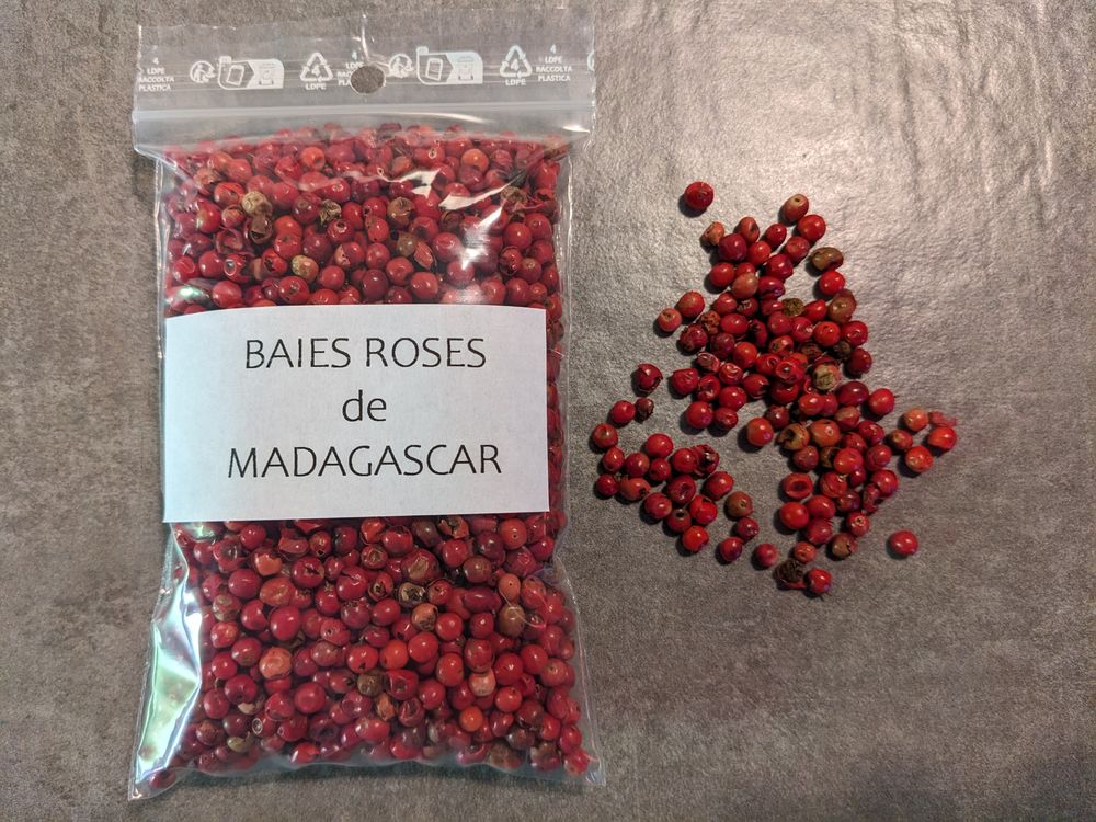 Baies roses de Madagascar 40 gr. baies fines pour les pros d 4 Marseille 13 (13)