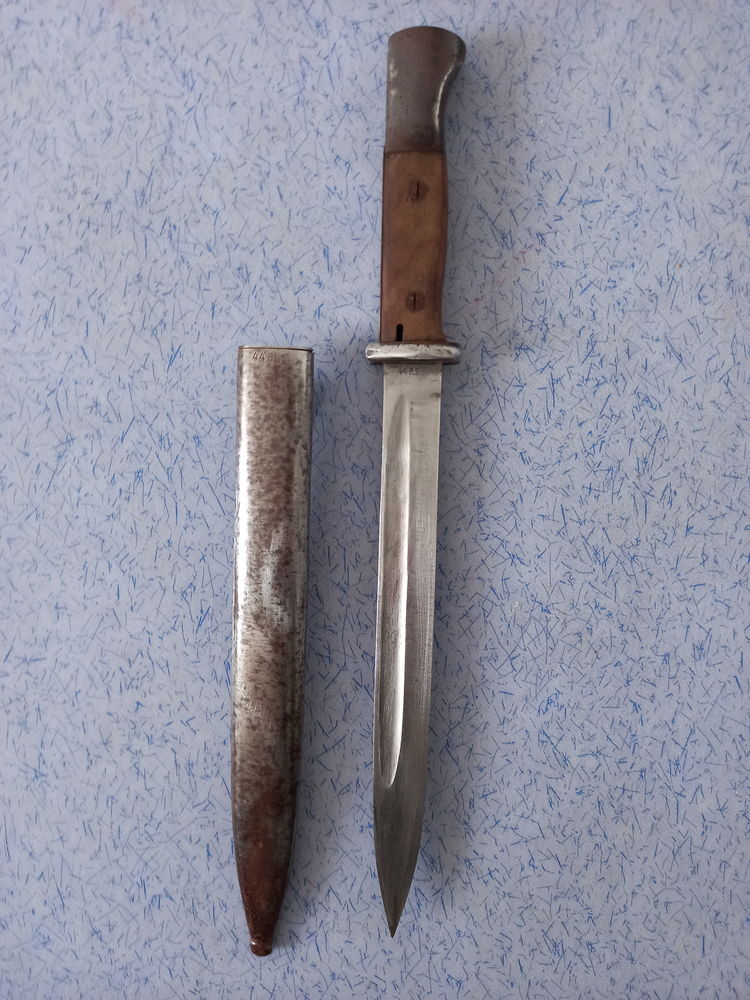Baionnette allemande 84/98 98K 44ASW 200 Verdun (55)