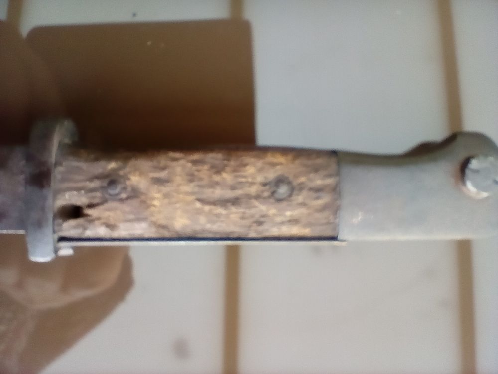 ba�onnette  Allemande  pour arme du type MAUSER 98K 50 Argentan (61)