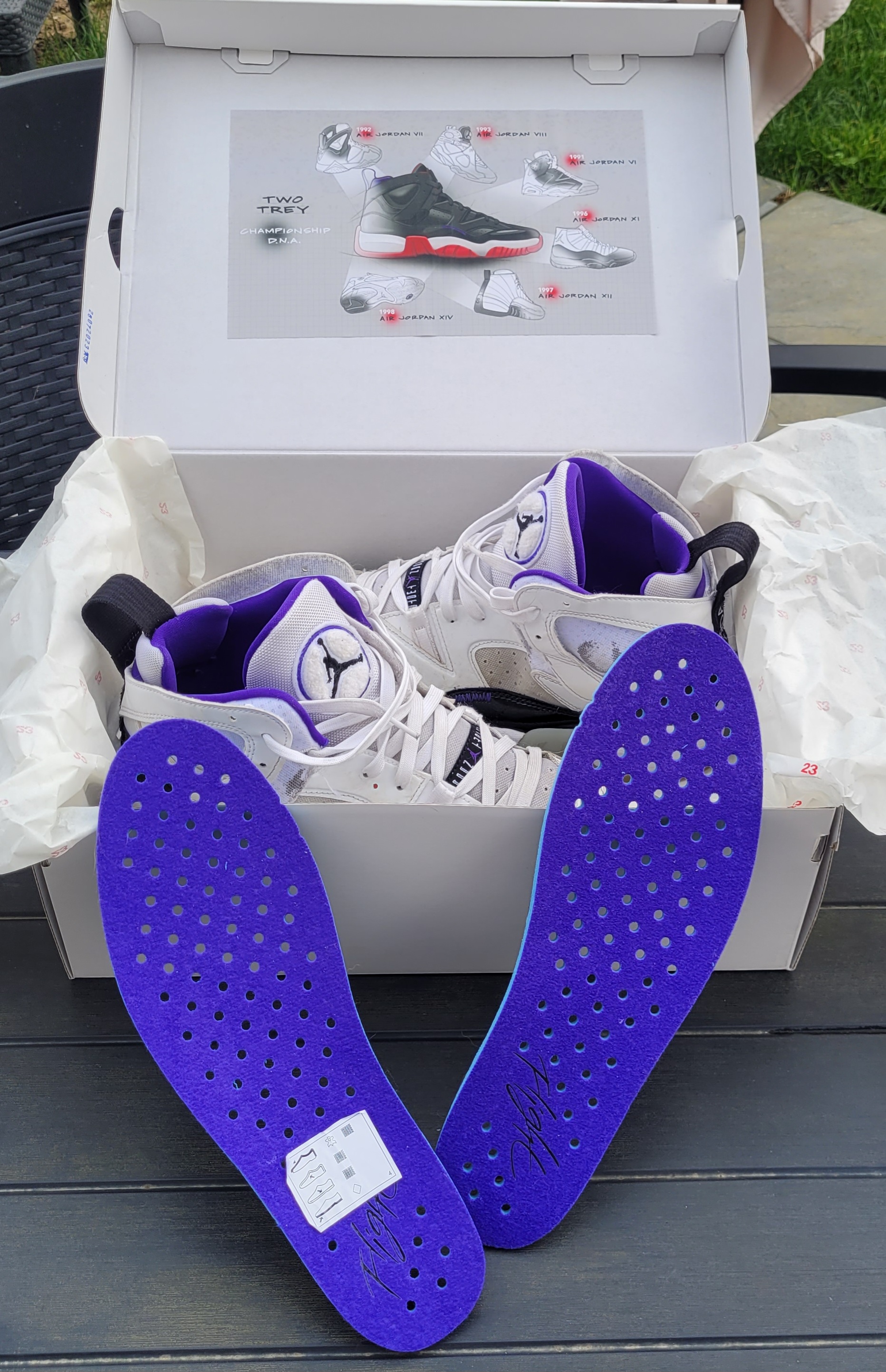 Bakets Nike Air Jordan. Mod�le Jumpman Two Trey. T 44,5. 45 Rennes (35)