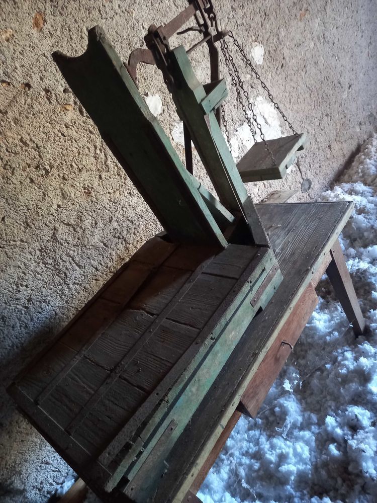 balance ancienne �  grains 50 Suilly-la-Tour (58)