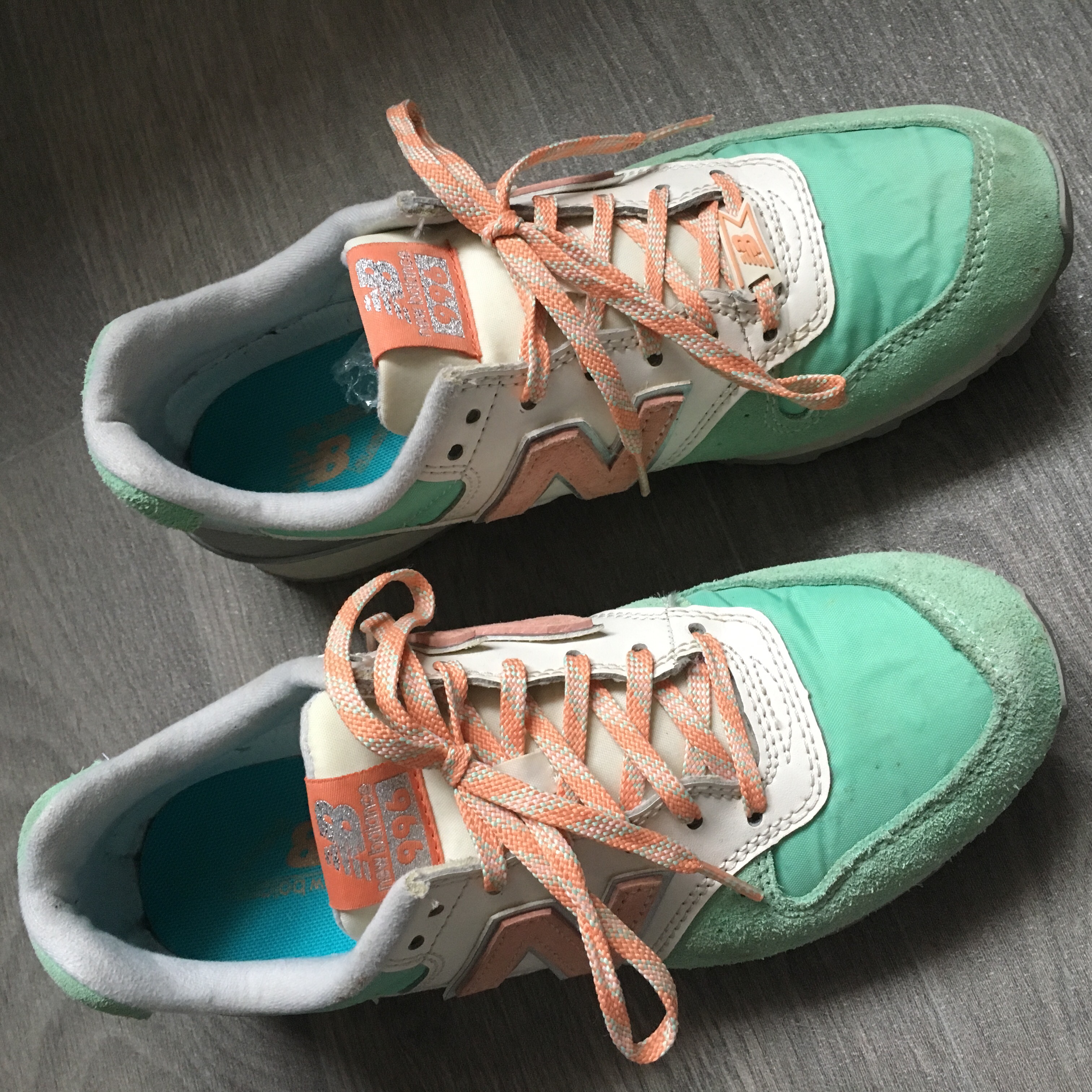 new balance mrl996 femme orange