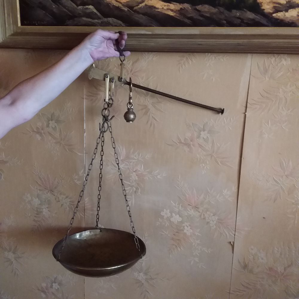 Balance romaine avec plateau 0 Brassac-les-Mines (63)