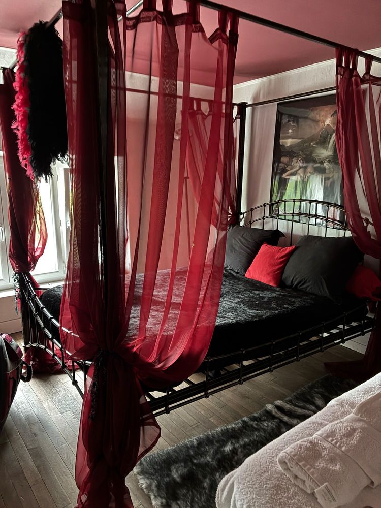 lit baldaquin deux places 0 Saran (45)