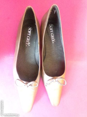Ballerine argent�es   SOFT GREY , 36 NEUVES 0 Noisiel (77)