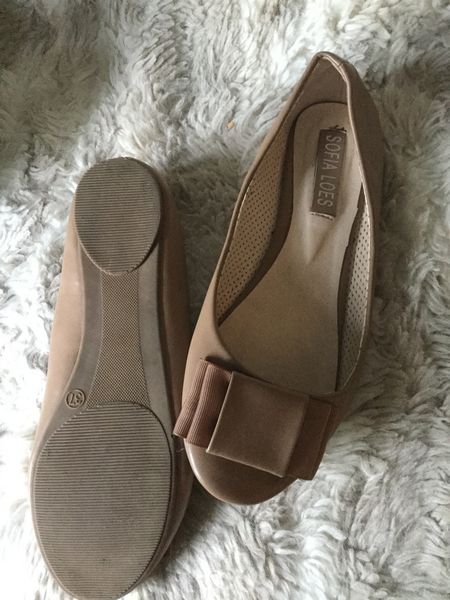 BALLERINE NEUVE MARRON T38 6 Villiers-sur-Marne (94)