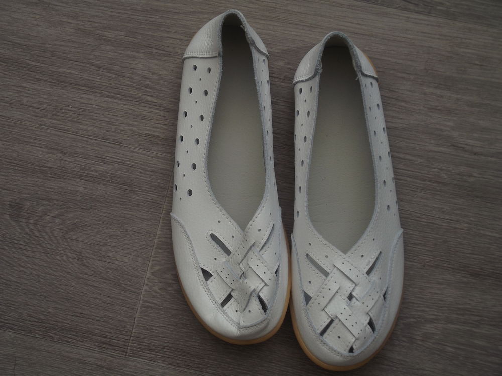 ballerines blanche 14 Leers (59)