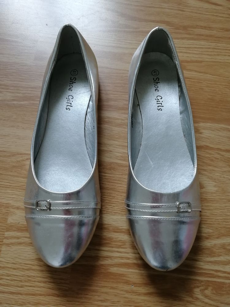 Ballerines grises argent 10 Pl�uc-sur-Li� (22)