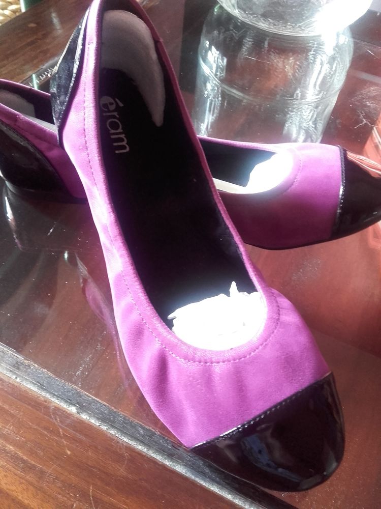 Ballerines tout cuir T 40 8 Troyes (10)