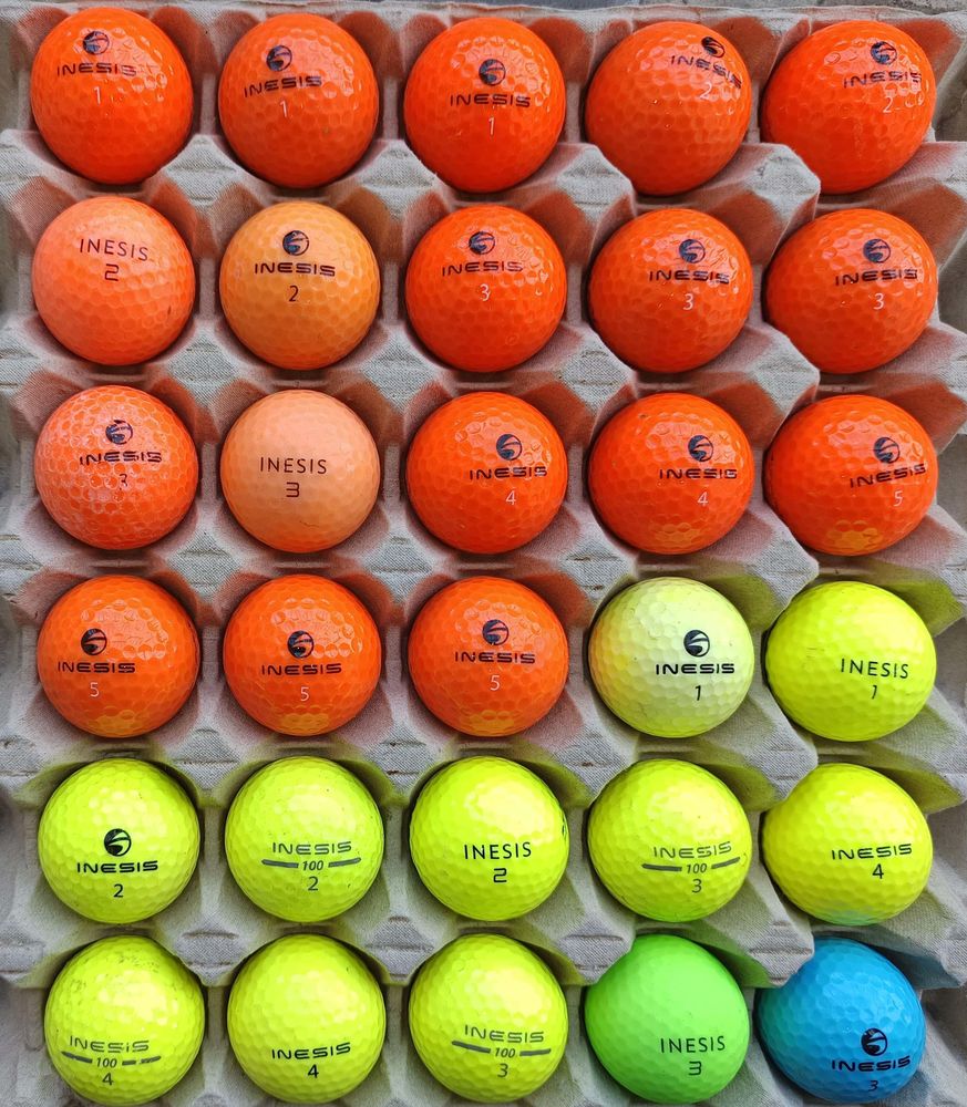 Lot De 12 Balles Souples à Alvéoles Pour Lanceuse - 12 Pouces