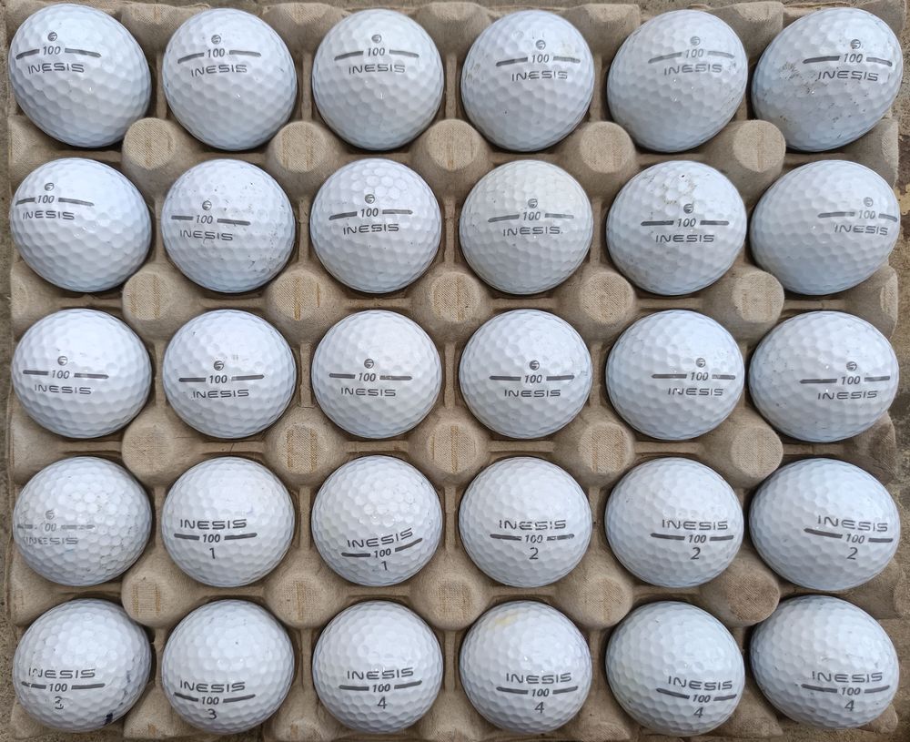 30 Balles de Gof Inesis 100 en Tr�s Bon �tat 10 Mantes-la-Jolie (78)