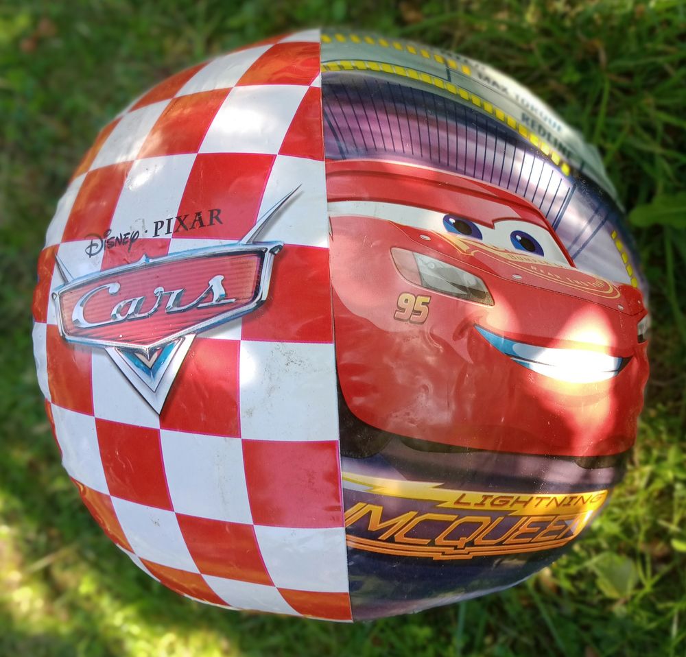 ballon plage Flash Mc Queen 4 Beauchamp (95)