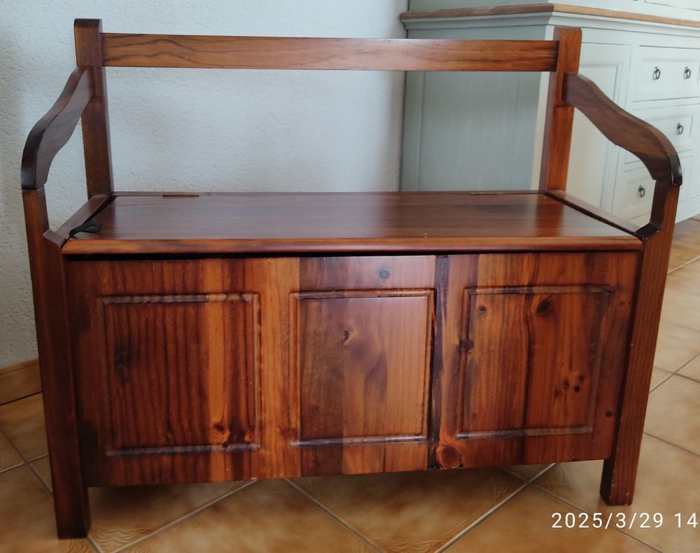 Banc coffre marron 120 Lanouaille (24)