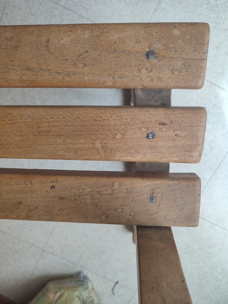 Banc d'�colier ancien 50 Montchanin (71)