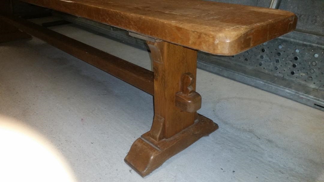 Banc de ferme monast�re en ch�ne 70 Gr�sy-sur-Aix (73)