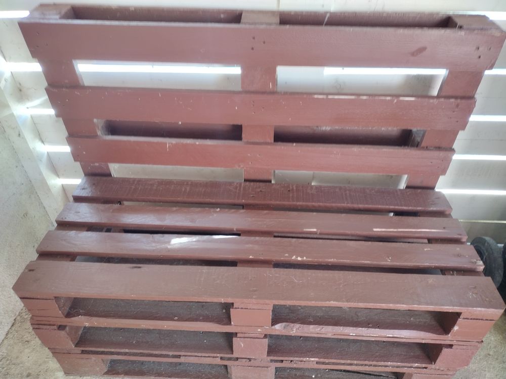 Banc jardin en palette 0 Pougues-les-Eaux (58)