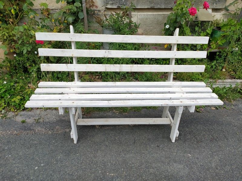Banc � Lattes en Bois 70 Loches (37)