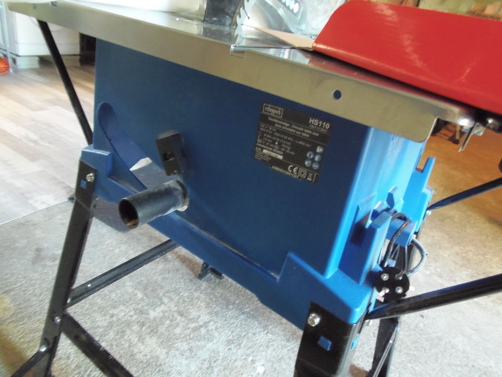 banc de scie �lectrique 2200 watts �tat neuf avec 3 lames 140 Lesterps (16)