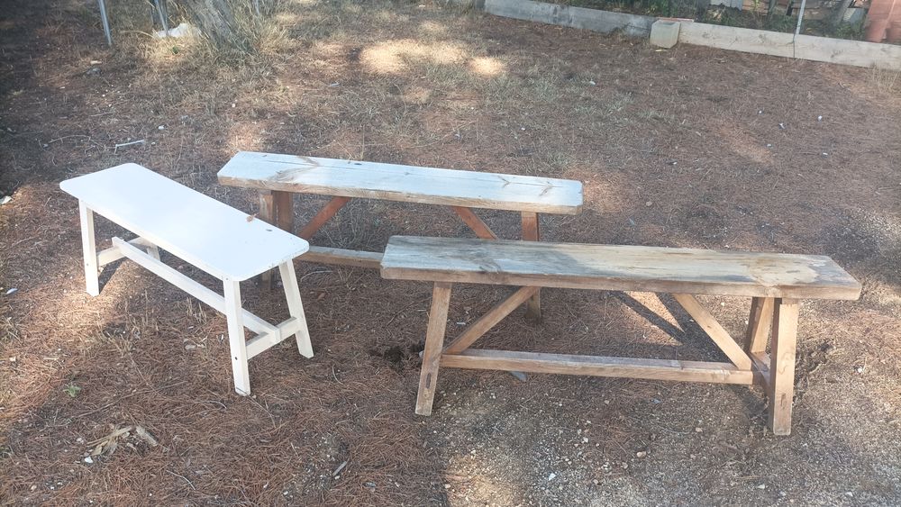 Bancs en bois 40 Six-Fours-les-Plages (83)