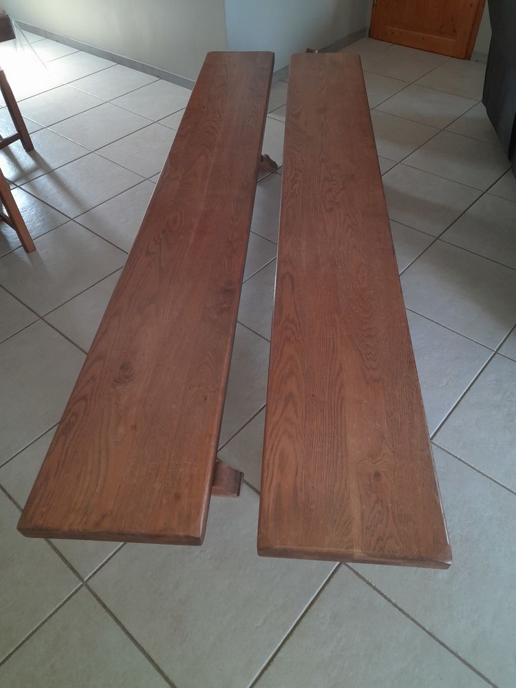 Bancs en ch�ne 250 Andilly (17)