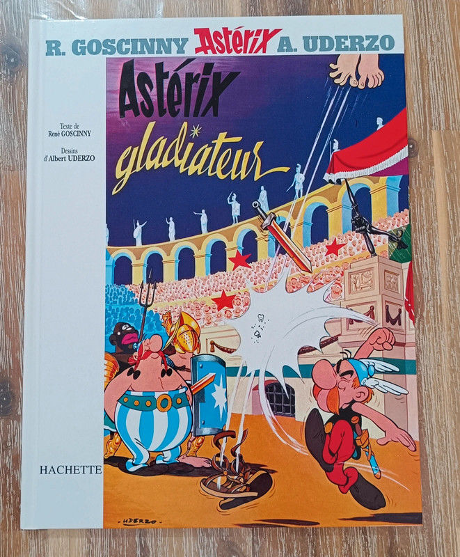 Bande dessin�e Ast�rix  Ast�rix Gladiateur  18 Montbrun (46)