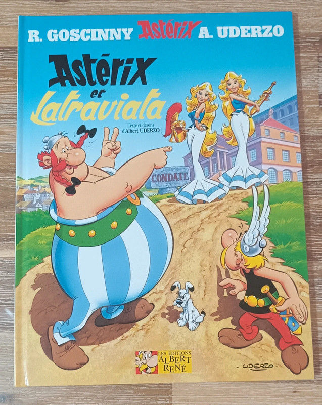 Bande dessin�e  Ast�rix et La Traviata  15 Montbrun (46)