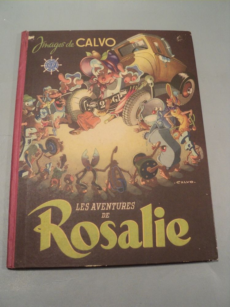 Bande Dessin�e Les Aventures de Rosalie Images de Calvo 1946 80 Loches (37)