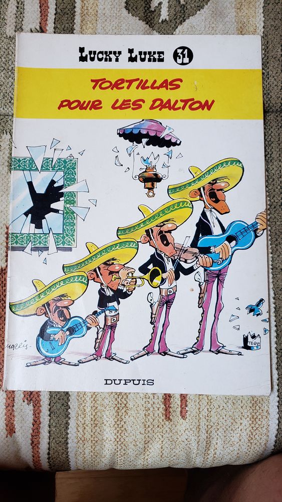 Bande dessinée Lucky Luke 8 Viviers-du-Lac (73)