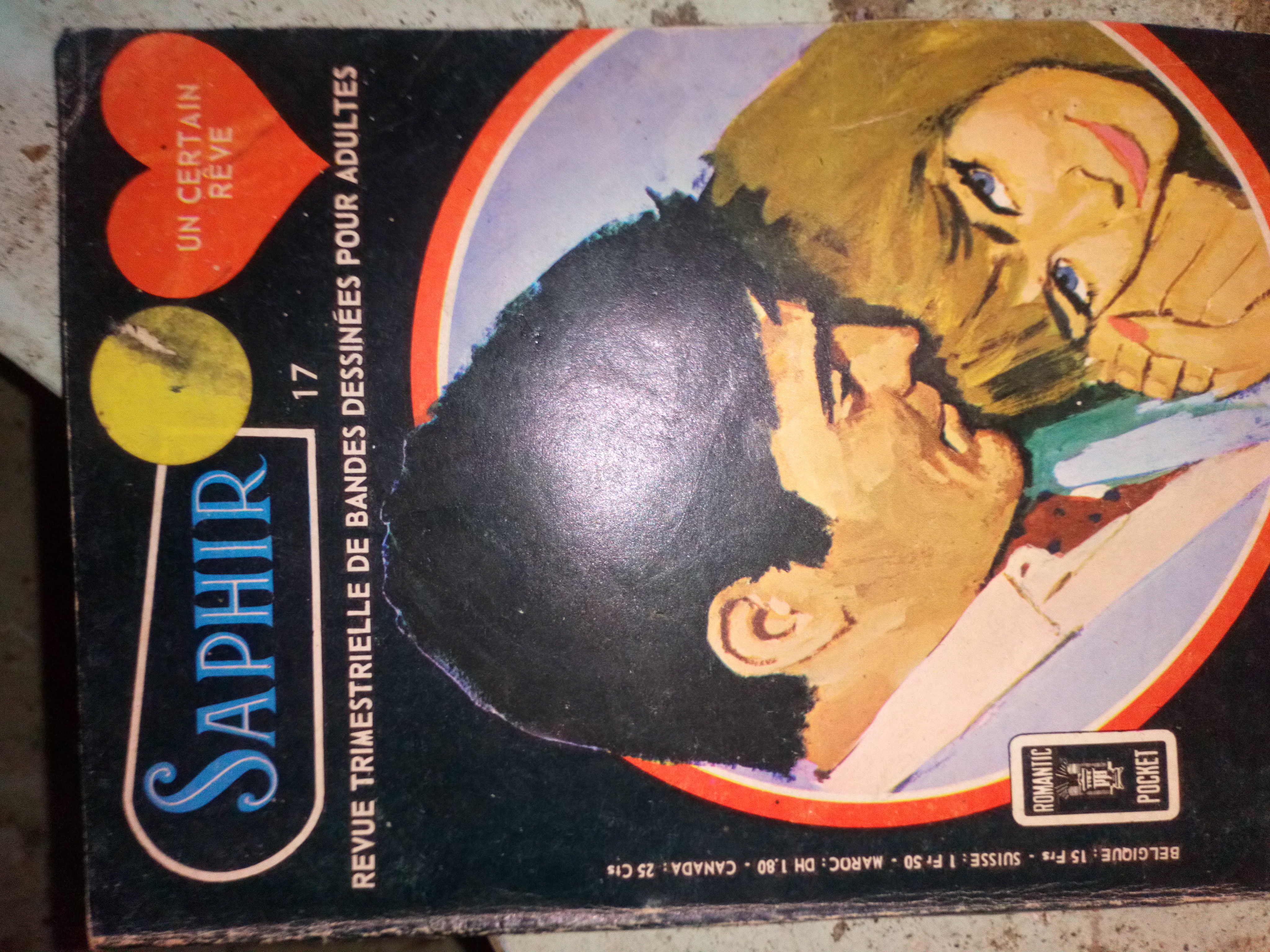 Bande dessin�e Saphir 1969 0 Battrans (70)