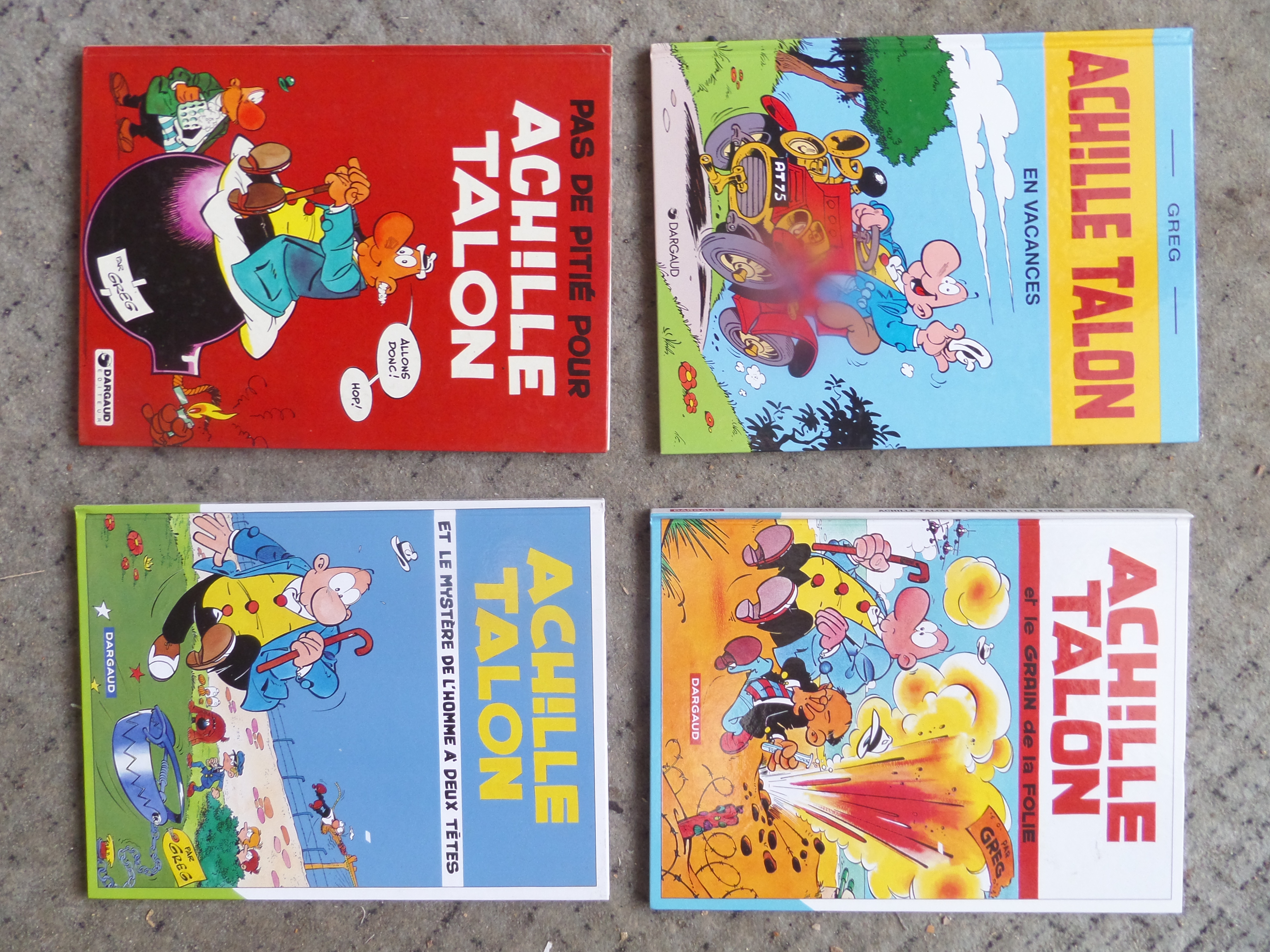 4 bandes dessin�es de ACHILLE TALON 18 Lyon 8 (69)