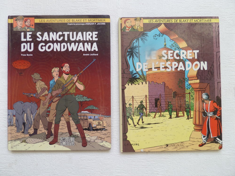 2 bandes dessin�es de BLAKE et MORTIMER 10 Lyon 8 (69)