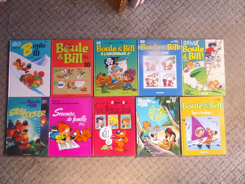 10 bandes dessinees BOULE ET BILL 35 Lyon 8 (69)