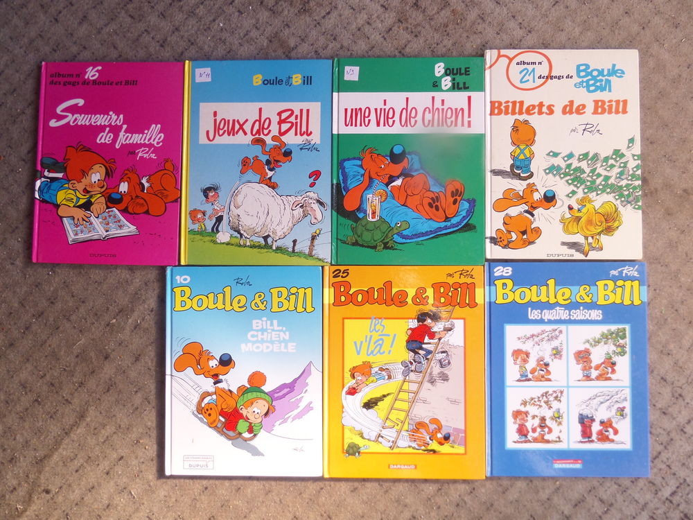 7 bandes dessinees de boule et bill
24 Lyon 8 (69)