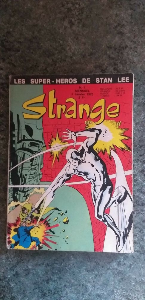 Bandes dessin�es : MARVEL : STRANGE du 5 janvier 1970   N�1 500 Ch�teauroux (36)