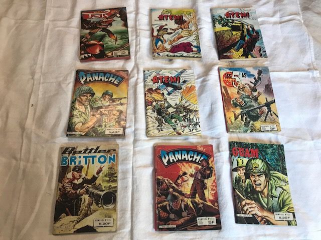 Bandes dessin�es de poche d'autrefois 18 Mottier (38)