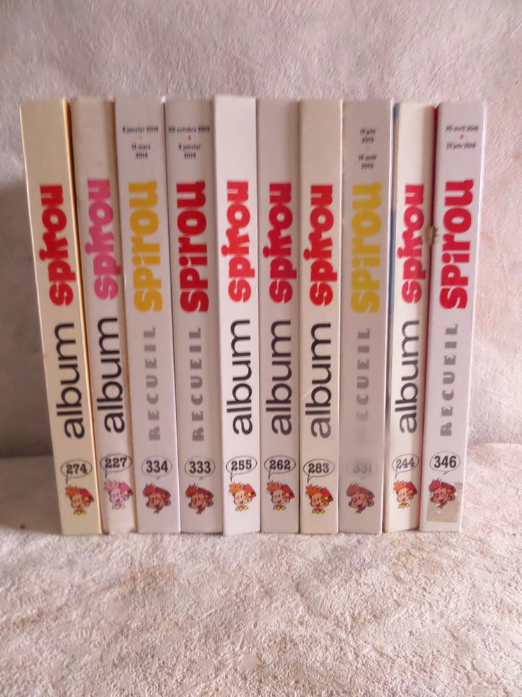 bandes dessin�es de SPIROU carton�es 10 Lyon 8 (69)