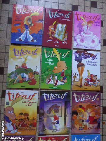 bandes dessin�es   de TITEUF 4 Lyon 8 (69)