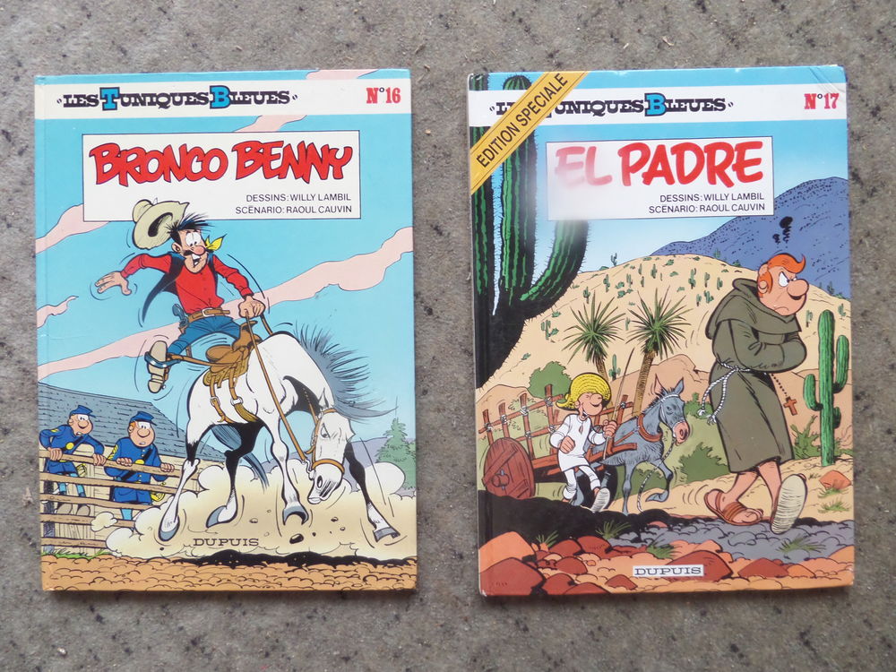 2 bandes dessin�es LES TUNIQUES BLEUES 8 Lyon 8 (69)