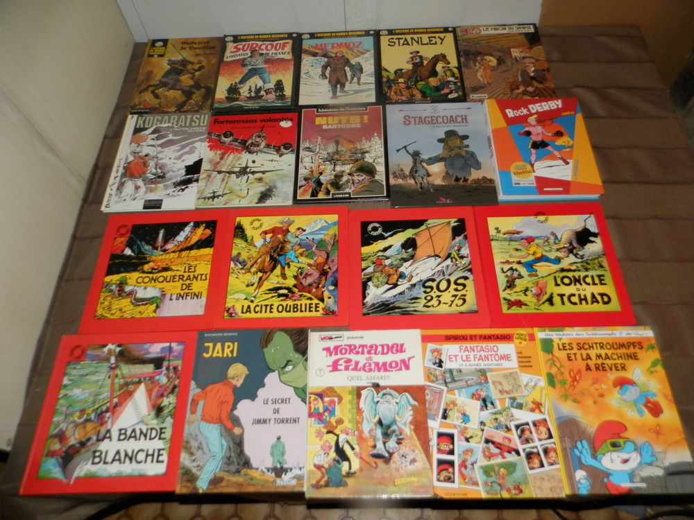 61 bandes dessin�es vari�es
5 Einville-au-Jard (54)