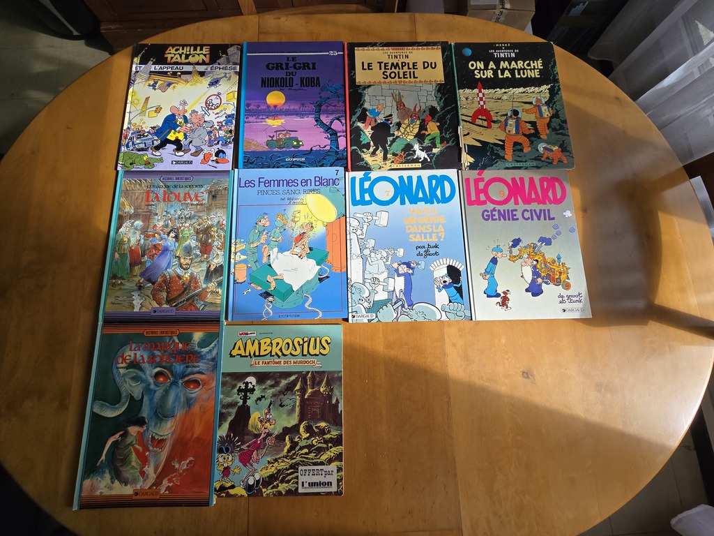 Lot de Bandes Dessin�es Vari�es 50 Tinqueux (51)