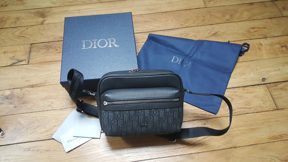 Sac � bandouli�re Dior Homme , sacoche Messenger Rider 2.0 590 Paris 4 (75)