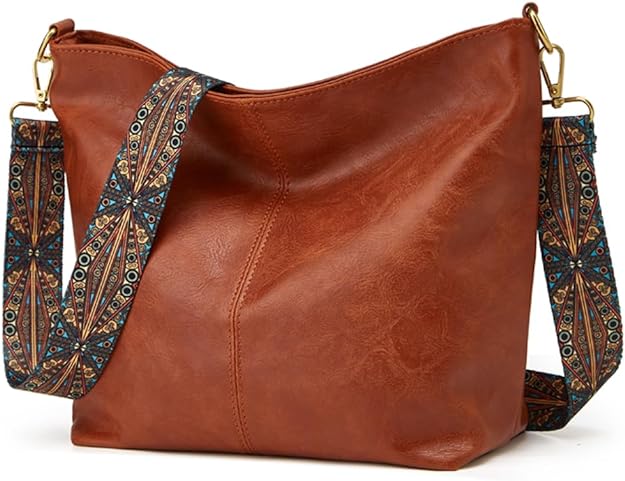 sac � bandouli�re vintage femme en cuir Marie Perle 11 Lezoux (63)