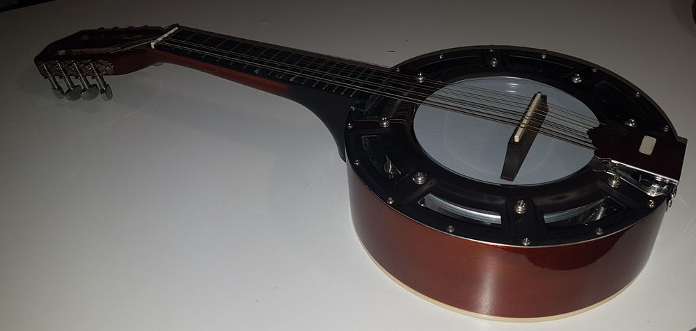 Banjoline ou Mandoline-banjo FREEMAN 8 cordes 150 Cr�teil (94)