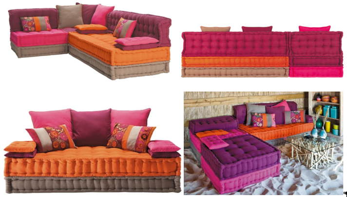 
Banquette d'angle MODULABLE MULTIFONCTION MAISONS DU MONDE 0 Tours (37)