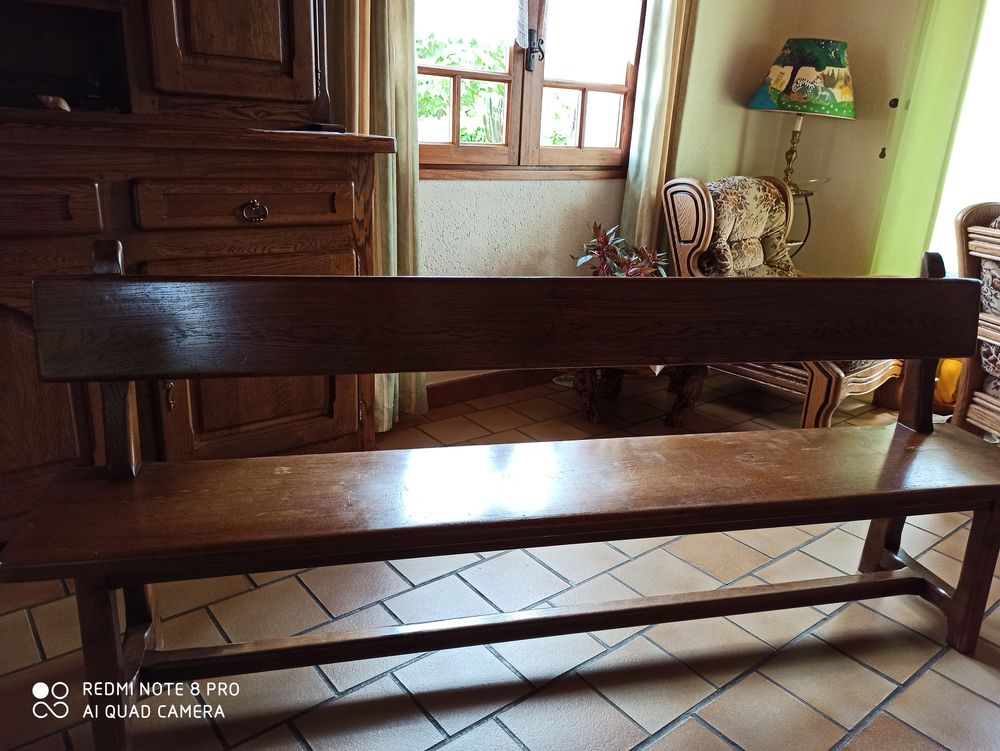 Banquette en ch�taignier massif 150 Salles (33)