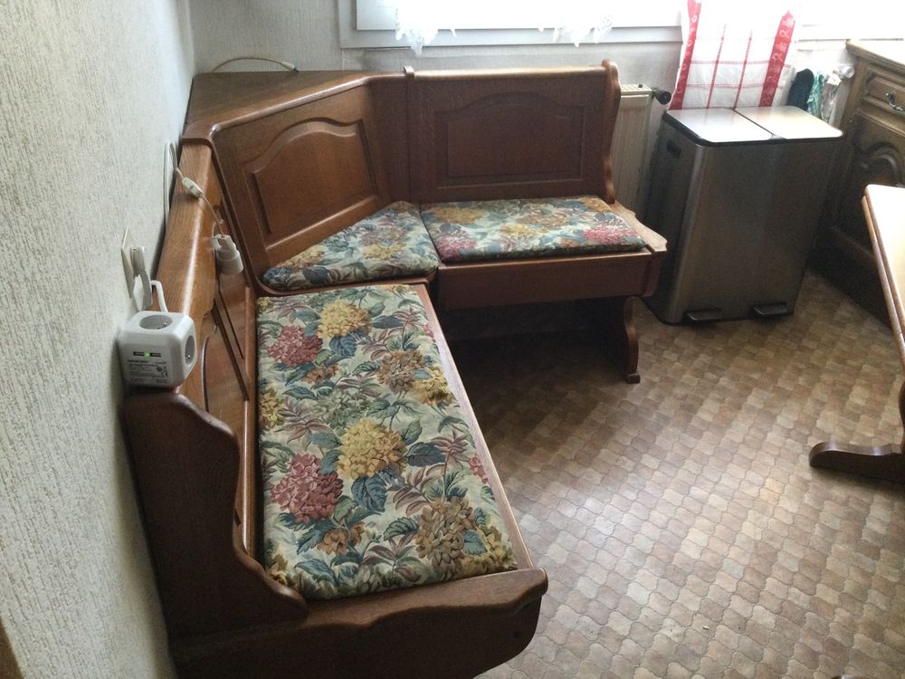 Banquette de coin pour cuisine en bois 100 Puttelange-aux-Lacs (57)